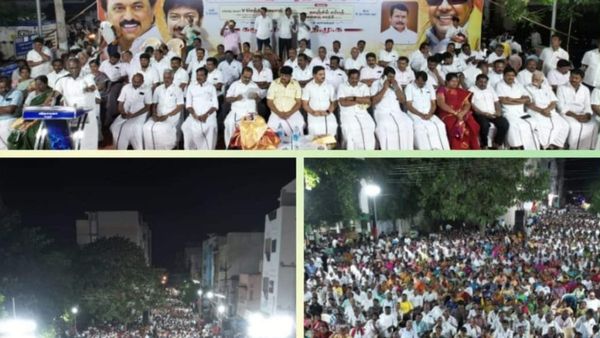 செந்தில்பாலாஜி இல்லையென்றால் என்ன? அதான் நாங்க இருக்கோம்ல! கரூரில் மாஸ் காட்டிய திமுகவினர்!