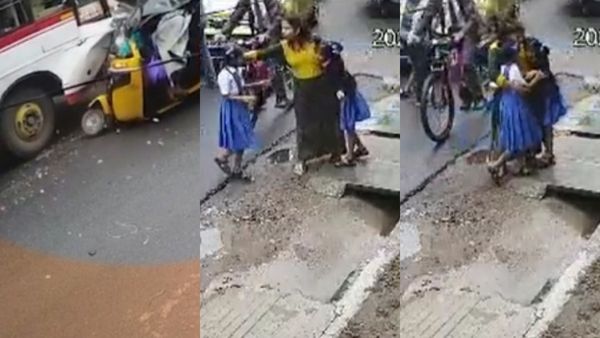 இனி வீடியோ எடுக்காதீங்க.. புதுவை ஆட்டோ- பஸ் மோதலில் மஞ்சள் கோட் அணிந்த பெண் செய்த நெகிழ்ச்சி செயல்