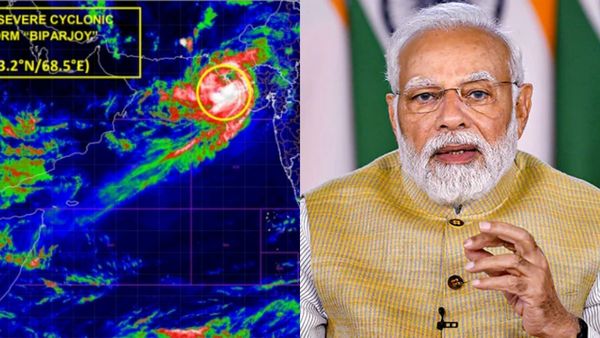 பந்தாடும் பைபர்ஜாய் புயல்.. குஜராத்தை உற்று நோக்கும் மோடி! முதலமைச்சர் பூபேந்திர பட்டேல் விளக்கம்