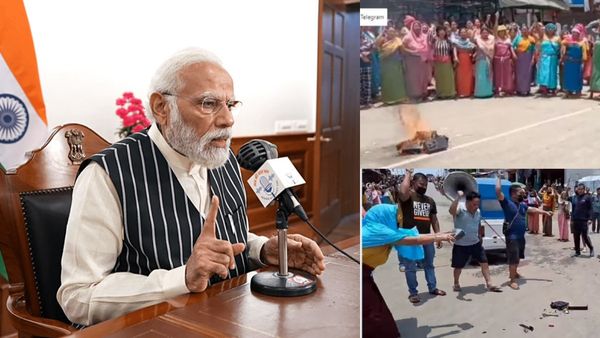 மணிப்பூர்: பிரதமர் மோடியின் மன் கி பாத் உரைக்கு எதிர்ப்பு- ரேடியோக்களை எரித்து பொதுமக்கள் ஆவேசம்!