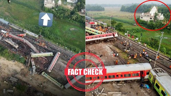 Factcheck: ஒடிசா ரயில் விபத்துக்கு மதசாயம்.. ஸ்பாட் அருகே இருப்பது மசூதியா? கோவிலா? உண்மை இதுதான்