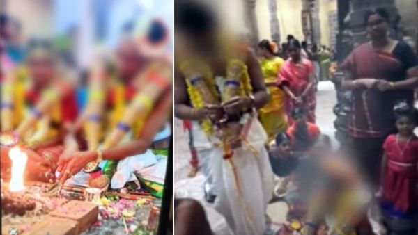 சிதம்பரம் நடராஜர் கோயில் தீட்சிதரின் மகளுக்கு குழந்தை திருமணம்..ஆதாரம் இதோ.. அம்பலமான வீடியோ