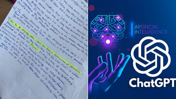 சாட்ஜிபிடி AI கிட்ட கேட்டு ஹாயாக ஹோம்வொர்க் எழுதிய மாணவன்! ஒரே ஒரு வரியால சிக்கியது எப்படி தெரியுமா?