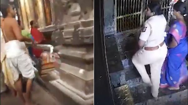 தீட்சிதர்கள் எதிர்ப்பை மீறி கனகசபை மீது ஏறி சாமி தரிசனம் செய்த அறநிலையத்துறை அதிகாரிகள்.. பரபர!