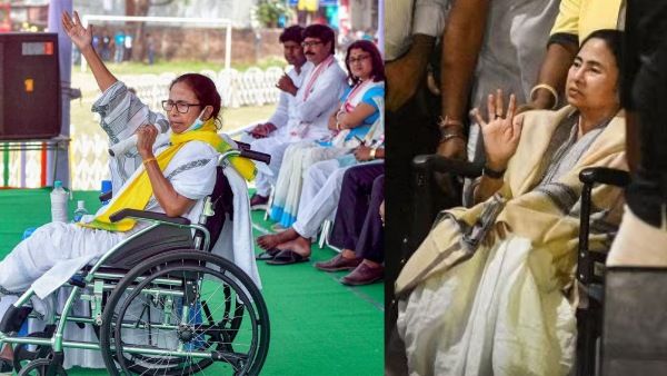 கரெக்டா இந்த நேரத்துல மட்டும் மம்தா பானர்ஜிக்கு ஏதாவது ஆகிடுதே எப்படி? சந்தேகம் கிளப்பிய பாஜக!