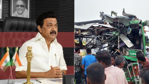 வெடித்த டயர்..எமனாக வந்த பேருந்து.. பண்ருட்டி பஸ் விபத்து கோரம்..உடனே உத்தரவிட்ட முதல்வர் ஸ்டாலின்