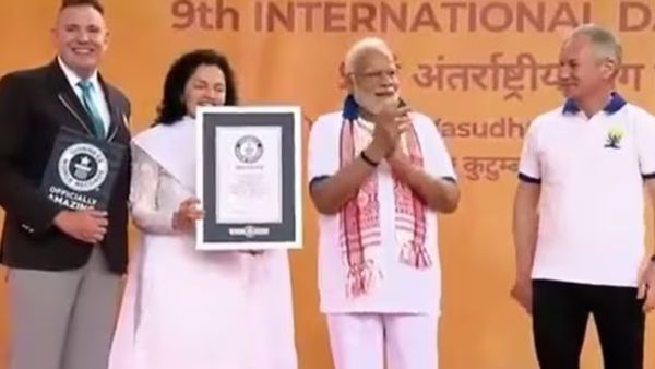 அமெரிக்காவில் கின்னஸ் உலக சாதனை! சாதித்து காட்டிய பிரதமர் மோடியின் யோகா நிகழ்ச்சி! சிறப்பு இதுதான்