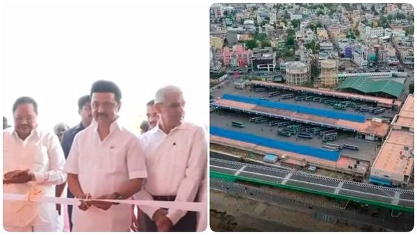 சேலத்தில் ‘டபுள் டக்கர்’ பேருந்து நிலையம்.. திறந்து வைத்தார் முதல்வர் ஸ்டாலின்! லிஃப்ட் கூட இருக்கே!