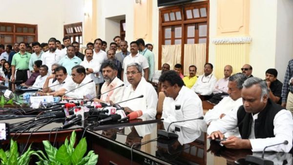 பெங்களூர் பொறுப்பு அமைச்சர் யாரு தெரியுமா? டிகே சிவக்குமாருக்கு அடித்த அதிர்ஷ்டம்.. இதோ லிஸ்ட்!