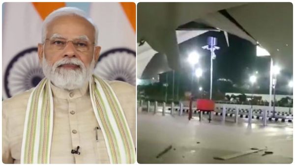 பிரதமர் மோடி சில நாட்களுக்கு முன் திறந்த அந்தமான் ஏர்போர்ட்டில்.. மேற்கூரை இடிந்து விழுந்து விபத்து