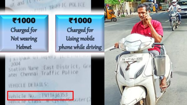 அண்ணனுக்கு 2 ஊத்தாப்பம் பார்சல்.. சிக்கிட்டாரே.. சென்னை போலீசிடம் இருந்தே வீட்டுக்கே பறந்த ஃபைன்