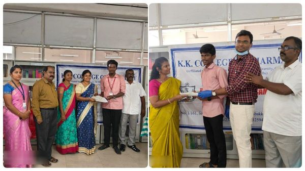 உயிர் காக்கும் ரத்தம்.. கெருகம்பாக்கம் கே.கே பார்மஸி கல்லூரியில் ரத்த தானம் அளித்த மாணவர்கள்