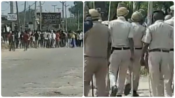 ஹரியானாவில் விஷ்வ இந்து பரிஷத் பேரணியின் போது வன்முறை.. பலர் காயம்..144 தடை உத்தரவு.. பெரும் பதற்றம்