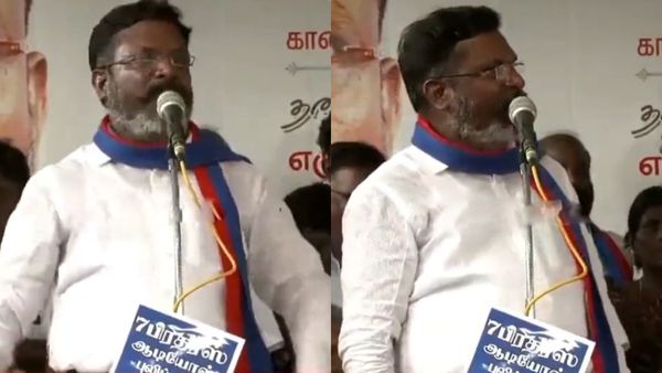 மனைவி.. பிள்ளை.. எனக்கு திருமண ஆசை வராதா? திருமாவளவன் உருக்கம்! மாற்றுத்திறனாளிகளை அவமதித்தாரா?