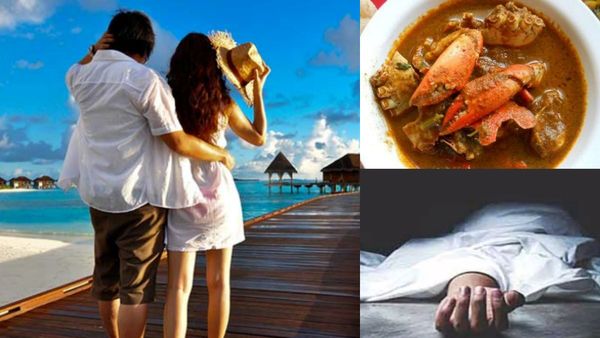 ஹனிமூன் சென்ற இடத்தில் நண்டு குழம்பு சாப்பிட்ட புதுமணப் பெண் பலி.. ரிசார்ட்டில் நடந்தது என்ன?