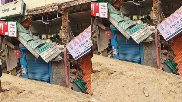 சென்னையில் நள்ளிரவு நேரத்தில் சடசடவென சரிந்த கட்டிடம்.. மழைநீர் வடிகால் தோண்டும்போது விபரீதம்!