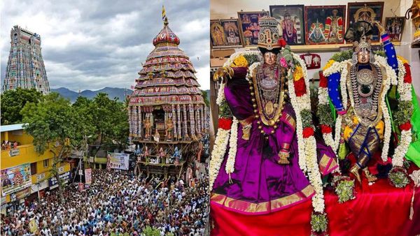 ஆடிப்பூரம் ஆண்டாளும் கள்ளழகரும்.. சூடிக்கொடுத்த சுடர்கொடிக்கு தேரோட்டம்.. சீர் கொடுத்தனுப்பிய அழகர்