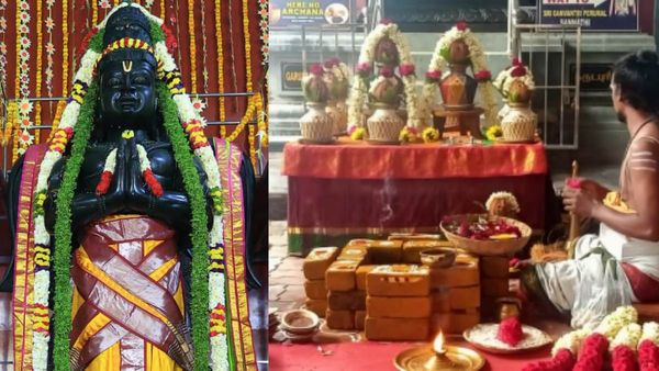 கருட ஜெயந்தி.. பில்லி, சூனியம், நாகதோஷம் போக்கும் அஷ்டநாக விஸ்வரூப கல் கருடன்.. சிறப்பு அபிஷேகம்