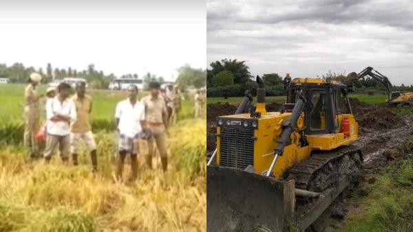 என்எல்சியின் ராட்சத குழாய் பதிக்கும் பணிக்கு எதிர்ப்பு.. போராட தயாராகும் மக்கள்?.. போலீஸ் குவிப்பு