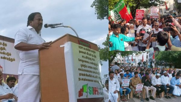 பாஜகவின் சூழ்ச்சி.. என்ஐஏவும் ஈடியும் ஏவல் அமைப்புகள்! எஸ்டிபிஐ ஆர்பாட்டத்தில் நெல்லை முபாரக் ஆவேசம்