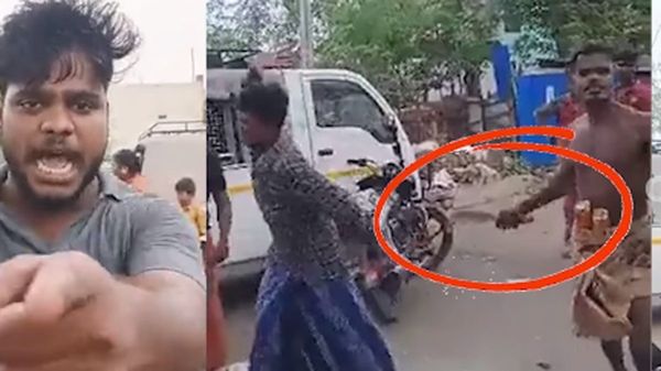 எங்க ஊருக்குள் எப்படி வரலாம்? போலீசையே அரிவாளால் வெட்ட வந்த போதை நபர்கள்.. தேனியில் அதிர்ச்சி வீடியோ