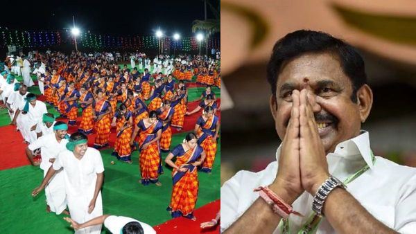 கும்மியாட்டத்தை கண்டு ரசித்த எடப்பாடி பழனிசாமி! புத்துயிர் பெற்று வரும் கொங்கு பாரம்பரிய கலை!