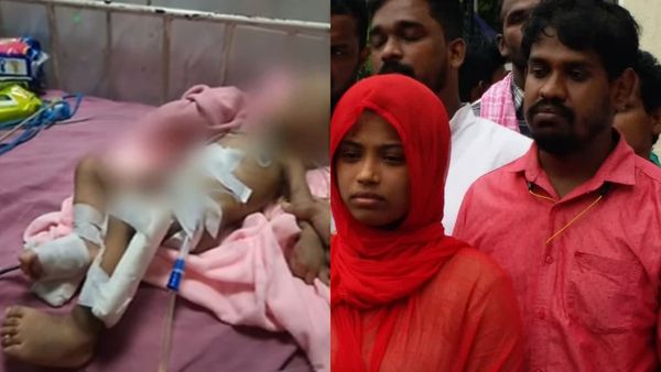 குழந்தையின் கை அகற்றம்.. டாக்டர்கள் பொய் சொல்கிறார்கள்.. அரசு பதில் சொல்ல வேண்டும்.. தாய் கதறல்