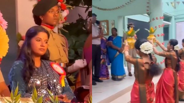 “சுந்தரி” சீரியல் நடிகைக்கு பள்ளியில் நடந்த நிகழ்வு.. அது என்ன குடத்தில் மஞ்சளா..? மேடையில் செம..!