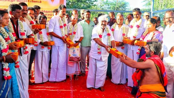 ரோடு போட்டு கொடு! கொடுப்பியா? சாமி ஆடிய பெண்! உறுதி கொடுத்த அமைச்சர் செஞ்சி மஸ்தான்! ஒரே பரபரப்பு!