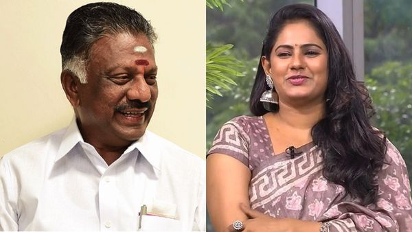 ஓபிஎஸ்ஸிடம் தமிழ் எழுத பணியாற்றியிருக்கிறேன்.. மிகவும் அமைதியான நபர்.. ரேகா நாயர் பேட்டி