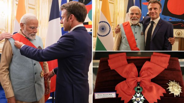 செம.. பிரதமர் மோடிக்கு பிரான்ஸ் நாட்டின் உயரிய விருது வழங்கல்.. சிறப்பே இதுதான்.. அசத்தலான பின்னணி