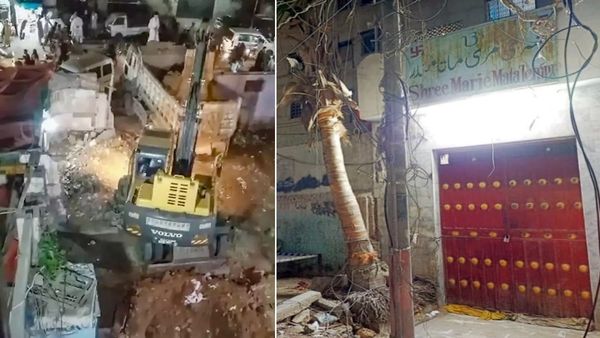 பாகிஸ்தான்: தமிழர்களின் 150 ஆண்டுகள் பழமையான 'மாரி மாதா' கோவில் மர்ம நபர்களால் இடித்து ஆக்கிரமிப்பு!