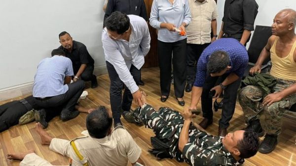 மேகாலயா: முதல்வர் அலுவலகம் மீது தாக்குதல் நடத்திய 11 திரிணாமுல் காங்கிரஸ், 7 பாஜக நிர்வாகிககள் கைது!