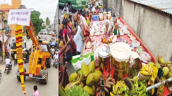 வந்தவாசி வியந்துடுச்சு.. அதென்ன கிரேனில் 15 அடி நீளத்துல இருக்கு.. ஒரேநாளில் திகைக்க வைத்த தாய்மாமன்