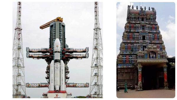 சந்திராயன் 3 வெற்றிக்காக திங்களூர் சந்திரன் ஸ்தலத்தில் யாகம்.. சிறப்பு அபிஷேகம்.. அன்னதானம்!