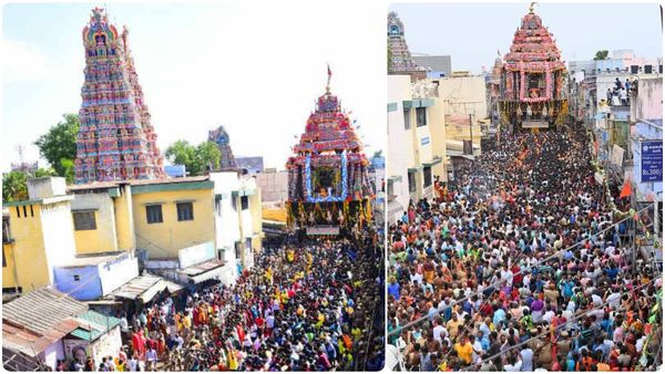 நெல்லுக்கு வேலியிட்ட நெல்லையப்பர் கோவில்.. ஆனித்தேரோட்டம் கோலாகலம்.. பல்லாயிரக்கணக்கானோர் தரிசனம்