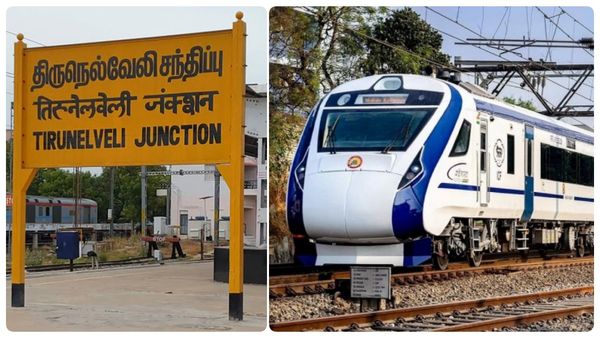 அள்ள அள்ள 4 சிக்ஸர்.. வந்தே பாரத் வருது.. நெல்லை டூ சென்னைக்கு எப்ப தெரியுமா? நினைச்சதைவிட படுஸ்பீடு