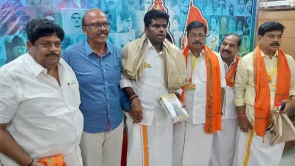 அண்ணாமலை முன்னிலையில்.. பாஜகவில் இணைந்தார் கவிஞர் கண்ணதாசனின் மகன் அண்ணாதுரை!