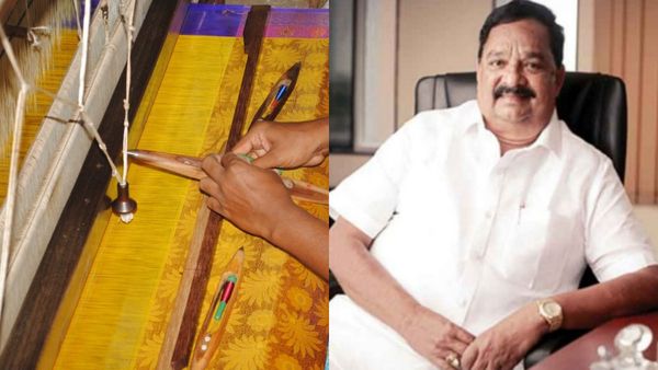 நெசவாளர்கள் போராடாதீர்! விசைத்தறியில் கைத்தறி ரகத்தை உற்பத்தி செய்தால் நடவடிக்கை! - அமைச்சர் காந்தி