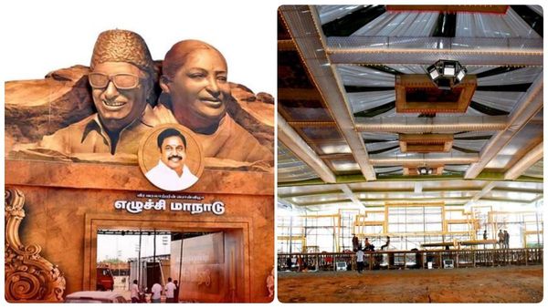 அடேங்கப்பா..! 2 லட்சம் கிலோ அரிசி.. மலை போல் காய்கறிகள்.. அதிமுக மாநாடுக்காக பிரம்மாண்ட ஏற்பாடு