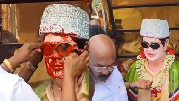 விஷயத்தை கேள்விப்பட்டதும் ஓடோடி வந்த ஜெயக்குமார்.. ‘பளபள’ எம்ஜிஆர் சிலை! பெயிண்ட் ஊற்றியவர் கைது!