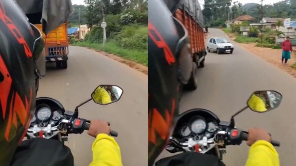 சபாஷ்.. லாரி டிரைவர்கள் இந்த மாதிரி இருந்தா விபத்தே நடக்காது.. வீடியோவை பாருங்க