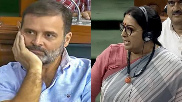 “ஆன்டி இந்தியன்”.. ராகுல் காந்தி பேசியவுடன் கத்திய ஸ்மிருதி இரானி! மோசமான பேச்சு என கண்டிப்பு