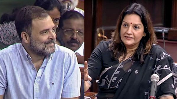 லவ்! ராகுலின் பறக்கும் முத்தத்துக்கு பெண் எம்பி ஆதரவு! பாஜகவை விளாசிய பிரியங்கா சதுர்வேதி! யார் இவர்