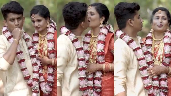 கலிகாலம்.. கல்யாண வீடியோ.. வாயோட வாய் வச்சு.. இப்படி செய்யலாமா? கேட்கும் நெட்டிசன்ஸ்