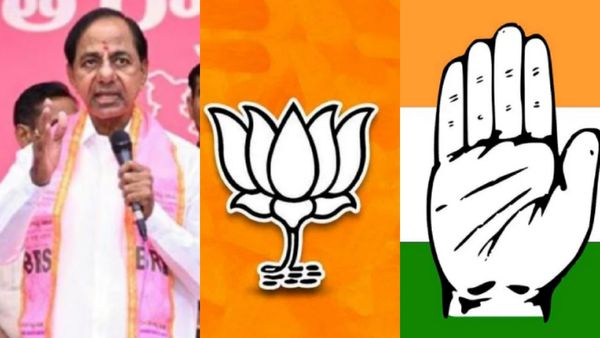 செம ட்விஸ்ட்.. சந்திரசேகரராவ், பாஜகவுக்கு ‛அடி’.. அப்போ காங்கிரஸ்? பரபர தெலங்கானா தேர்தல் சர்வே