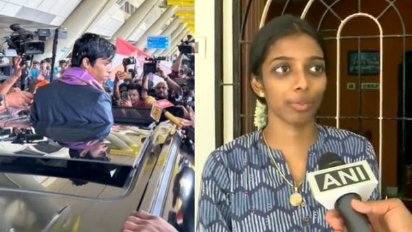 10 ஆண்டுகளுக்கு முன்பு இதேபோன்று பார்த்தேன்.. பிரக்ஞானந்தாவுக்கு உற்சாக வரவேற்பு.. நெகிழ்ந்த சகோதரி!