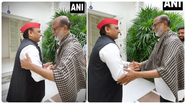 9 ஆண்டு நட்பு.. அகிலேஷ் யாதவை சந்தித்த நடிகர் ரஜினிகாந்த்! 2 பேருக்கும் இப்படி ஒரு உறவா? சுவாரசியம்