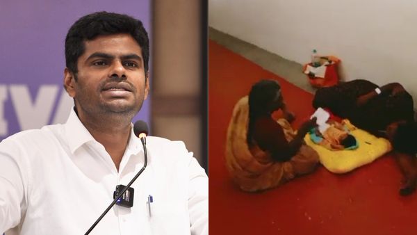 வராண்டாவில் படுக்க வைக்கப்பட்ட தாய்-குழந்தை! விழுப்புரம் அரசு மருத்துவமனை அவலம்! அண்ணாமலை பாய்ச்சல்