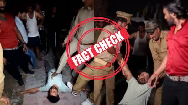 மார்பில் பூட்ஸ் காலால் மிதி! முஸ்லீம் இளைஞர் சித்திரவதை! நூஹ் வன்முறை என தீயாக பரவிய படம்! 100% பொய்